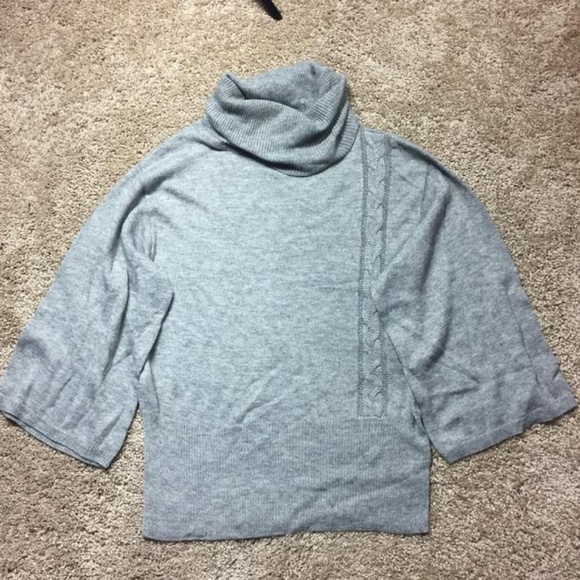 Anthropologie Sparrow Kimi Turtleneck Gray Sweater - Picture 4 of 8